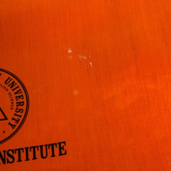 Oklahoma State University Technical Institute Orange Tool Pouch Hinged Closure - Picture 5 of 7